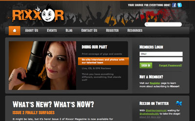 Sample Home Page