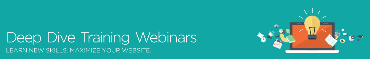 Deep Dive Training Webinars