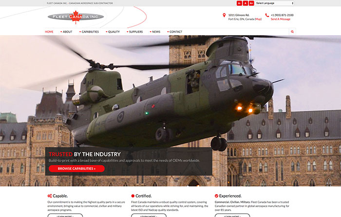 Fleet Canada Inc Website