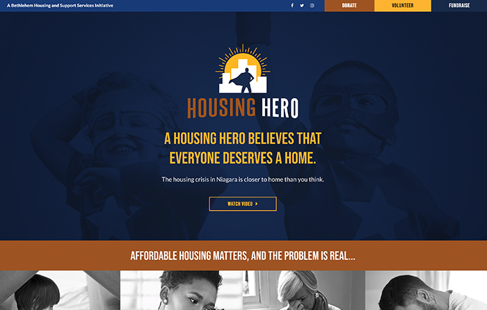 Housing Hero | Smarter Website Design