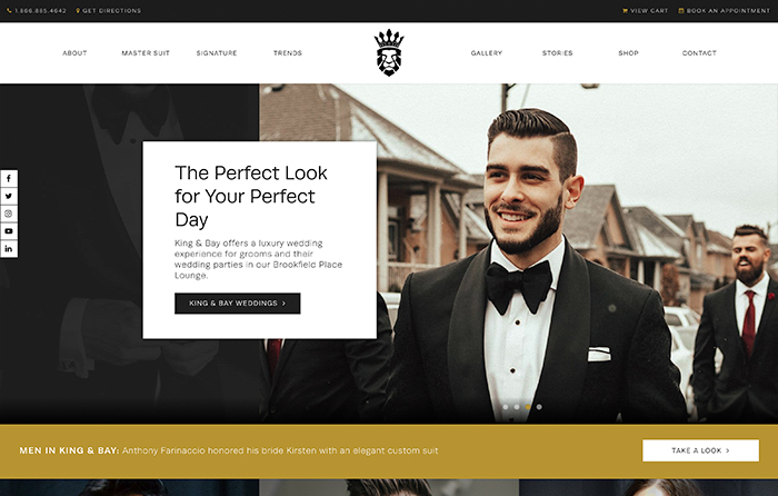 King & Bay | Smarter Website Design