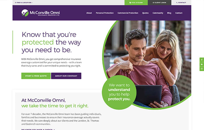McConville Omni | Smarter Website Design