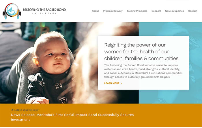 Restoring The Sacred Bond | Smarter Website Design